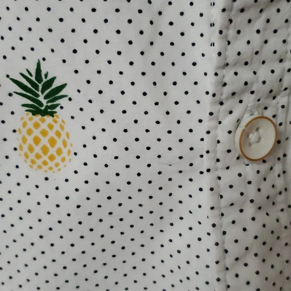 Denim & Flower Pineapple short sleeve shirt - Picture 4 of 8